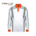 Camisa polo reflexiva Quick Dry White Hi Vis